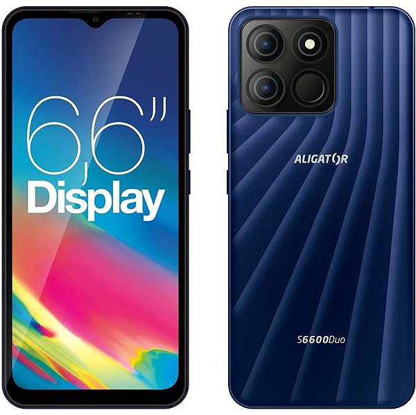 Mobile Phone ALIGATOR S6600 Duo 4GB/64GB blue ...