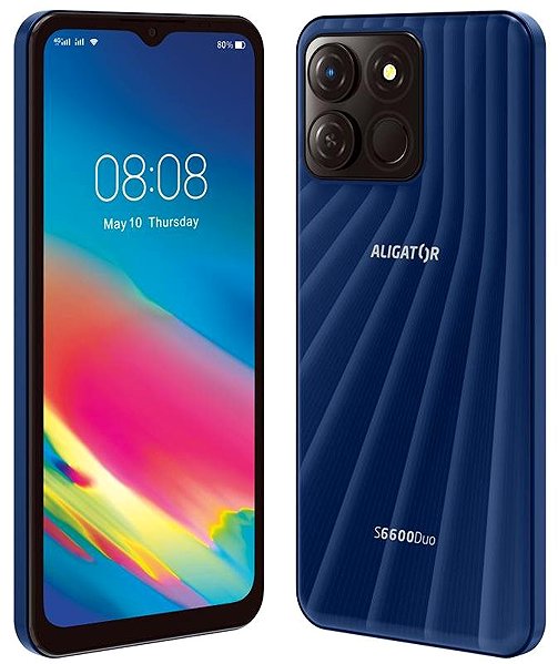Mobile Phone ALIGATOR S6600 Duo 4GB/64GB blue ...