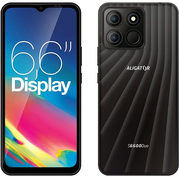 Mobile Phone ALIGATOR S6600 Duo 4GB/64GB black ...