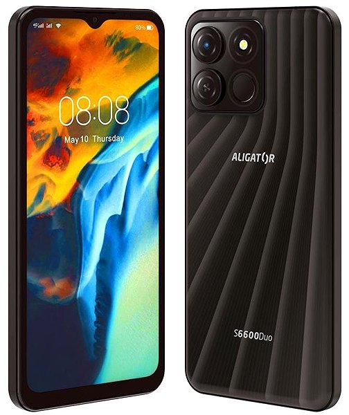 Mobile Phone ALIGATOR S6600 Duo 4GB/64GB black ...