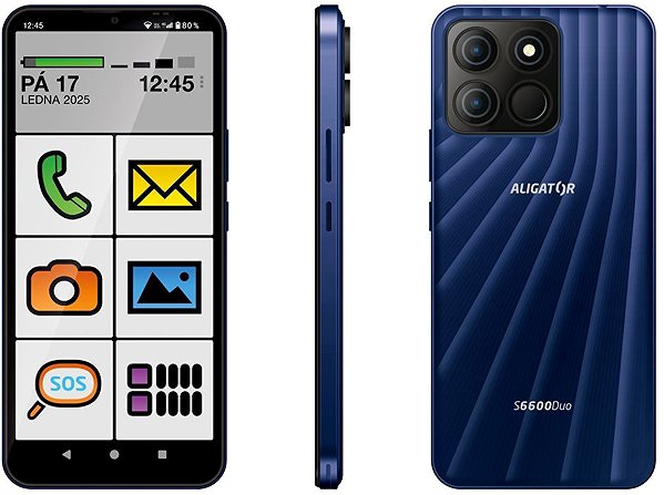 Handy Alligator S6600 SENIOR blau ...