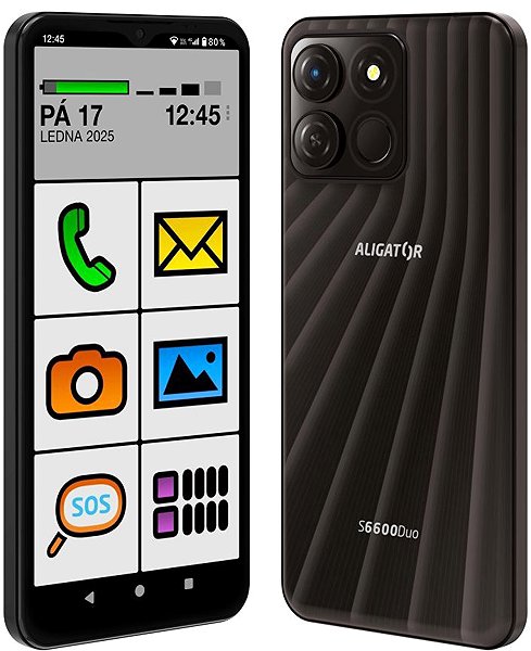 Handy Aligator S6600 SENIOR schwarz ...