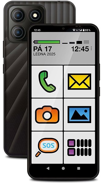 Handy Aligator S6600 SENIOR schwarz ...
