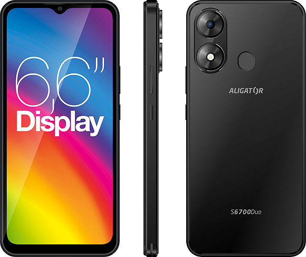 Mobile Phone Aligator S6700 Duo 4GB/128GB black ...