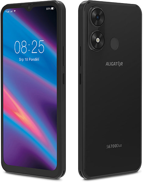 Mobile Phone Aligator S6700 Duo 4GB/128GB black ...