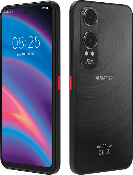 Mobile Phone Aligator S8000 Duo 4GB/128GB black ...