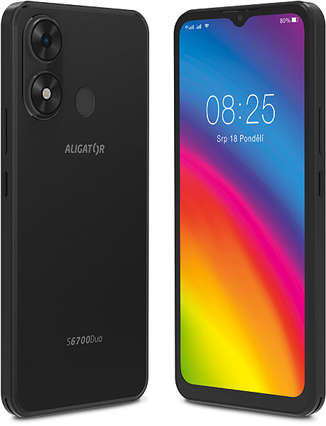 Handy Aligator S6700 SENIOR 4GB/128GB schwarz ...