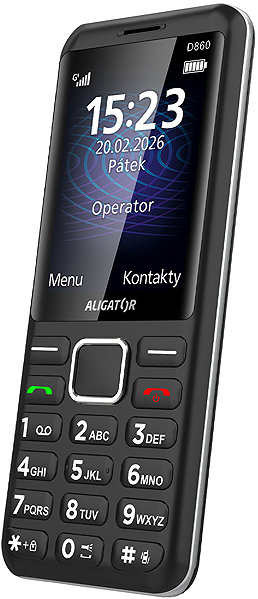 Handy Aligator D860 Dual SIM schwarz ...