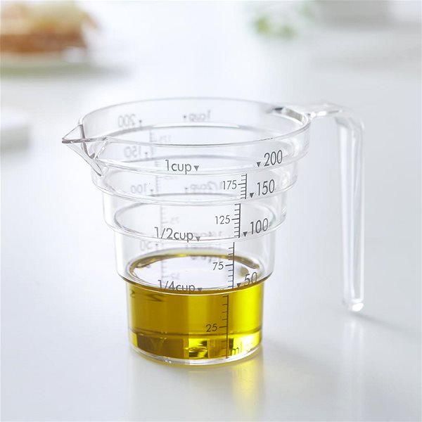 Kitchen measuring spoon Yamazaki Measuring spoon Layer 2546, 200 ml .