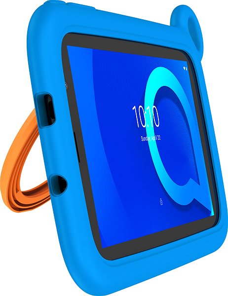 Tablet Alcatel 1T 7 2021 KIDS 1/16 Blue bumper case Oldalnézet
