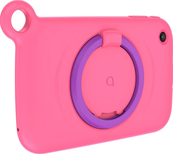Tablet Alcatel 1T 7 2021 KIDS 1/16 Pink bumper case Rückseite