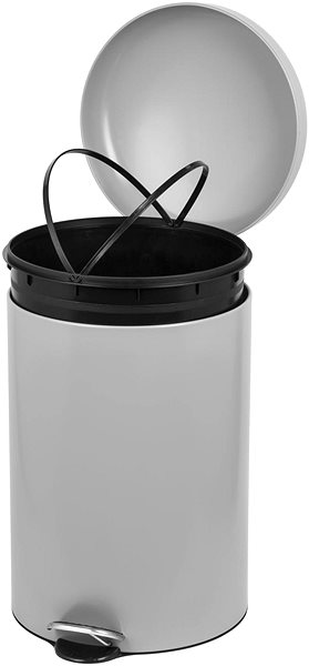 Rubbish Bin ALDA Pedal bin Doman Freedom Fresh, 20 l, grey ...