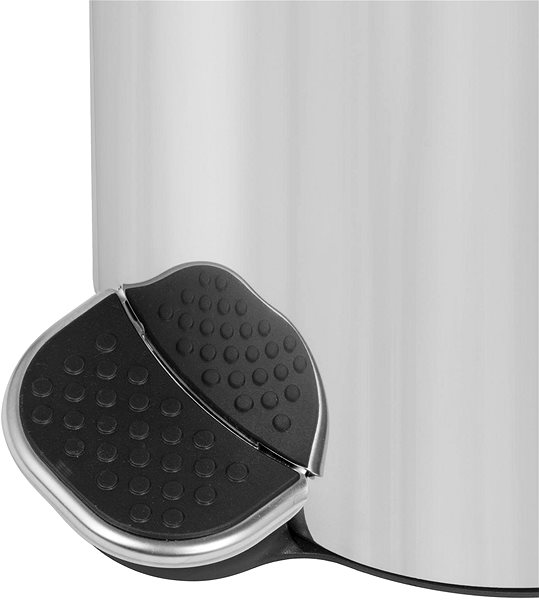 Rubbish Bin ALDA Pedal bin Hotel Safe Freedom Fresh 3 L, Stainless steel glossy ...