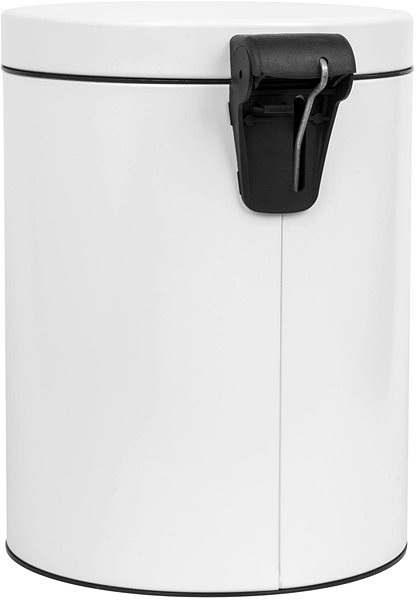 ALDA Soft-Close Freedom Fresh 5L pedal bin, white.