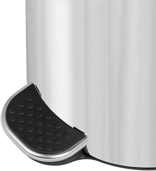 Rubbish Bin ALDA Soft-Close Freedom Fresh Pedal Bin 5 L, Stainless steel glossy ...