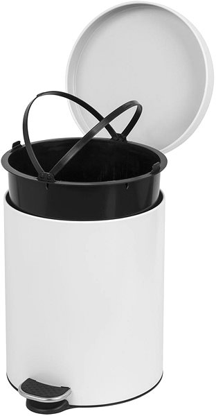Mülleimer ALDA Treteimer Freedom Fresh 5 L, weiß ...
