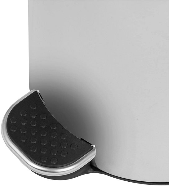Rubbish Bin ALDA Pedal bin Freedom Fresh 5 L, matt stainless steel ...