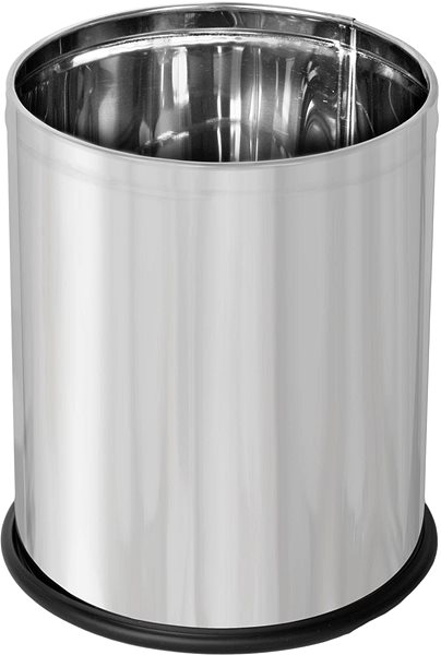 Rubbish Bin ALDA Room Basket 7 L, Stainless steel, shiny ...