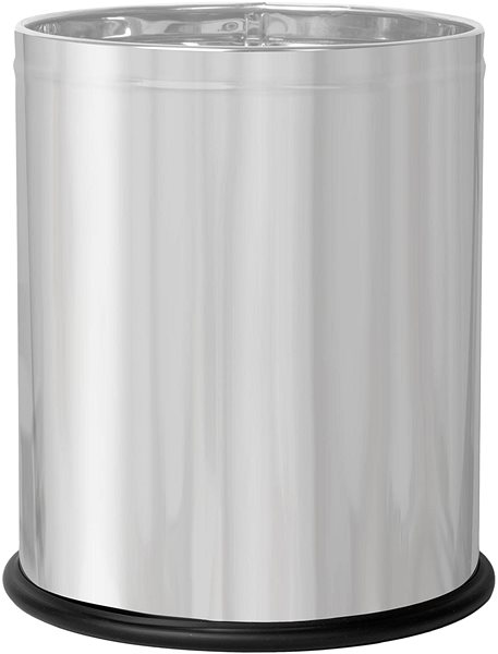 Rubbish Bin ALDA Room Basket 7 L, Stainless steel, shiny ...