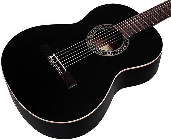 Classical Guitar Alhambra 1 C, Black Satin Features/technology