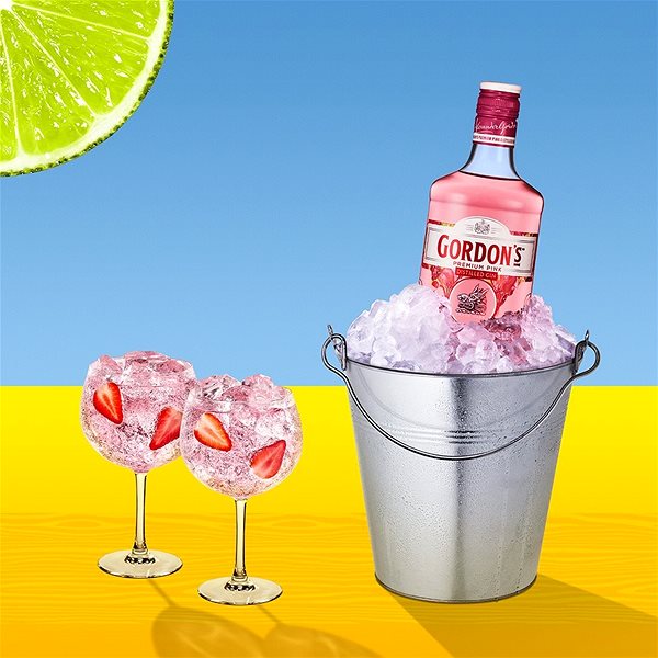 Gordon'S Premium Pink Gin 0.7L 37.5%.