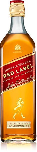 Johnnie Walker Red Label 0.7L 40% whisky.