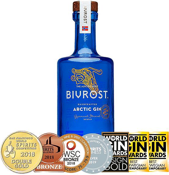 Bivrost Arctic Gin 0.5L 44% vol.