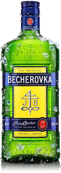 Becherovka liqueur 0.5L 38%.