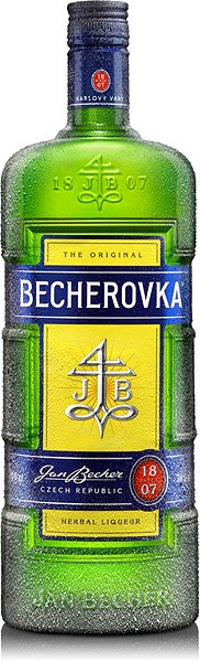 Becherovka liqueur 1L 38%.