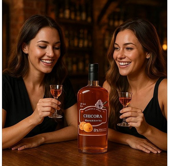 CHICORA Meruňkovka 0.5L 20% vol. liqueur