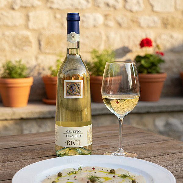 Bigi Orvieto Secco Classico DOC 0.75L, 12.5% vol. wine.