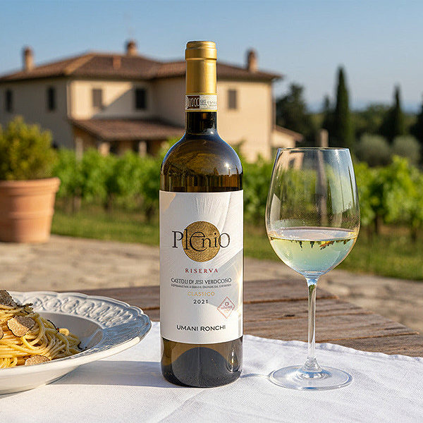 Víno Umani Ronchi Plenio Riserva Superiore Verdicchio Castelli Jesi Classico 0,75 l, 13 % vol. ...