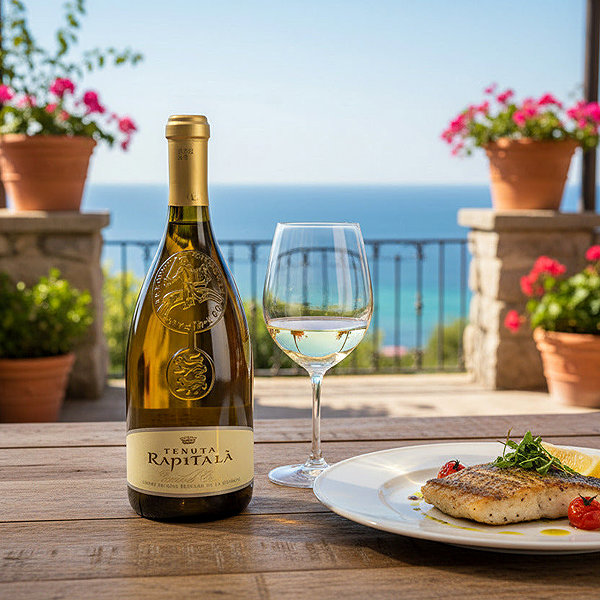 Conte Hugues Chardonnay Sicilia DOC 0.75L 14% vol. wine