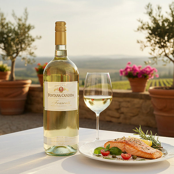 Frascati DOC magnum wine 1.5L 12% vol.