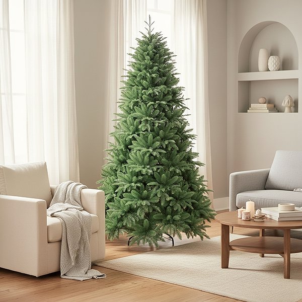 All4Customer Extra Dense Nordmann Fir 240cm Christmas tree.