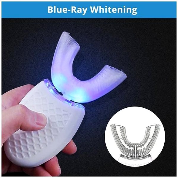Electric Toothbrush Alum Smart whitening - white ...