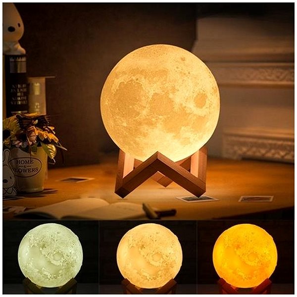 Air Humidifier Ultrasonic air humidifier in the shape of the moon ...