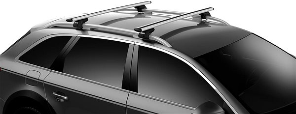Tetőcsomagtartó Thule Wingbar Silver HONDA Jazz Crosstar 5-dr Hatchback 20- hagus számára ...