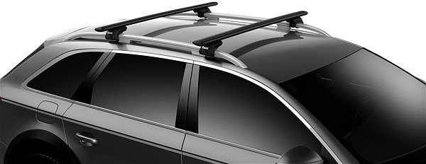 Tetőcsomagtartó Thule Wingbar Black AUDI A4 Allroad 5-dr Estate 16- a hagus számára ...