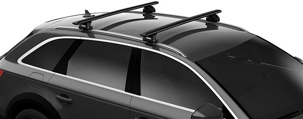 Tetőcsomagtartó Thule Wingbar Black AUDI Q5 Sportback 5-dr SUV 21- a beépített hagushoz ...
