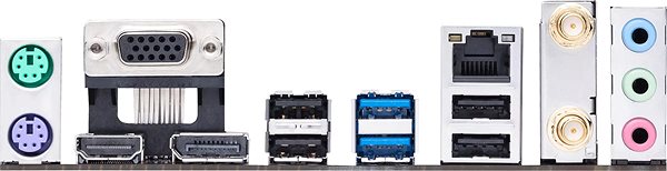 Computer Alza TopOffice i5 SSD Connectivity (ports)
