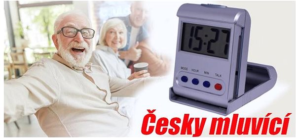 Alarm Clock Altro Czech speaking alarm clock for the blind CZ-64804 ...