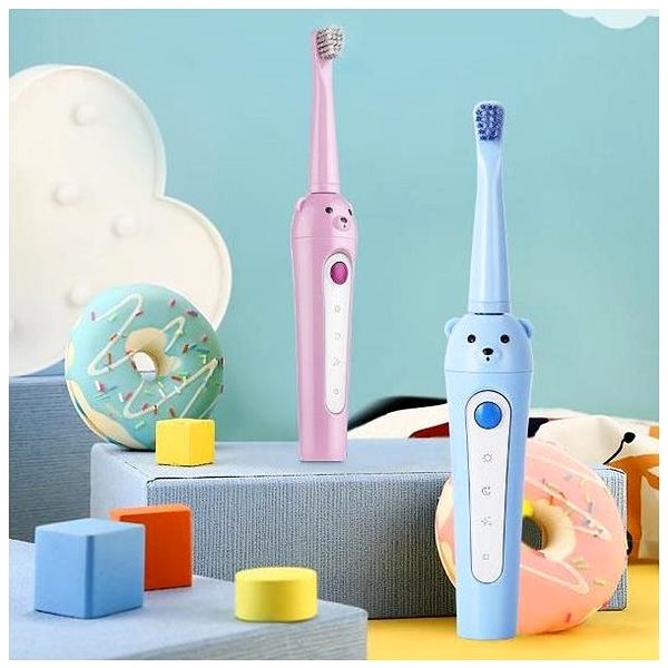 Electric Toothbrush Alum rechargeable TEDDY BEAR blue ...