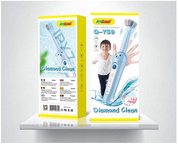 Electric Toothbrush Alum rechargeable TEDDY BEAR blue ...
