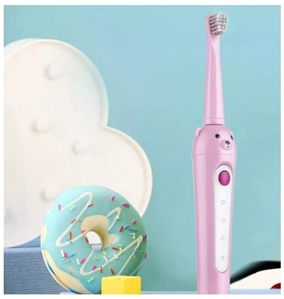 Electric Toothbrush Alum rechargeable TEDDY BEAR pink ...