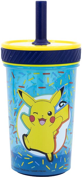 Pohár ALUM Pokémon Doodle Grip Műanyag pohár, biztonságos, 370 ml ...