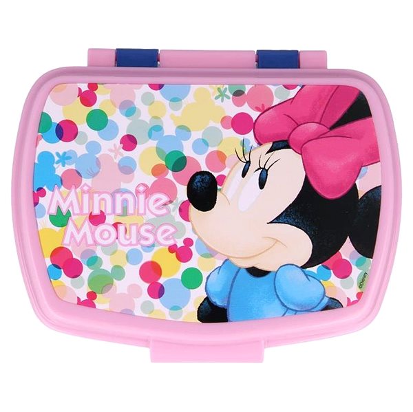 Lunch Box Alum Sandwich Box Minnie Mouse Feeling Good ...