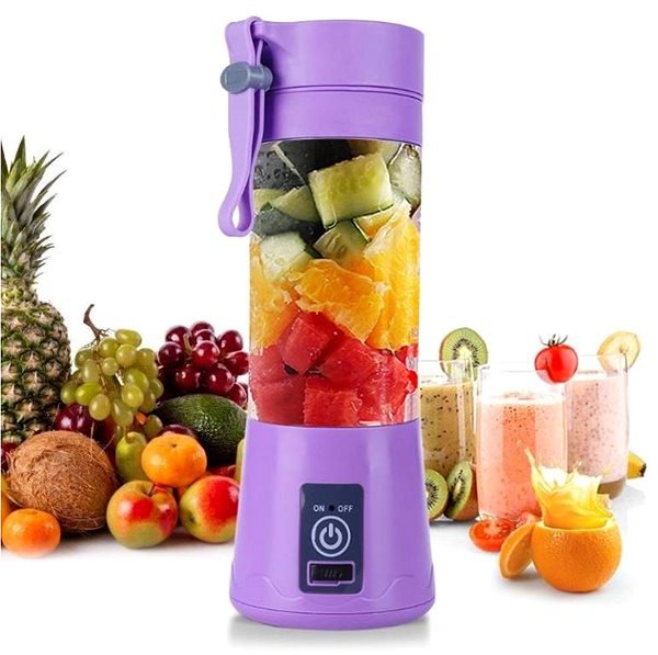 Blender Portable USB smoothie maker - purple ...