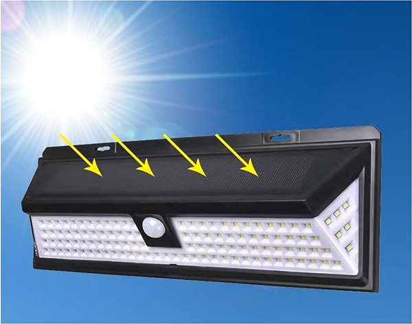Záhradné osvetlenie Alum Solární LED světlo s detekcí pohybu LF-1630 Vlastnosti/technológia