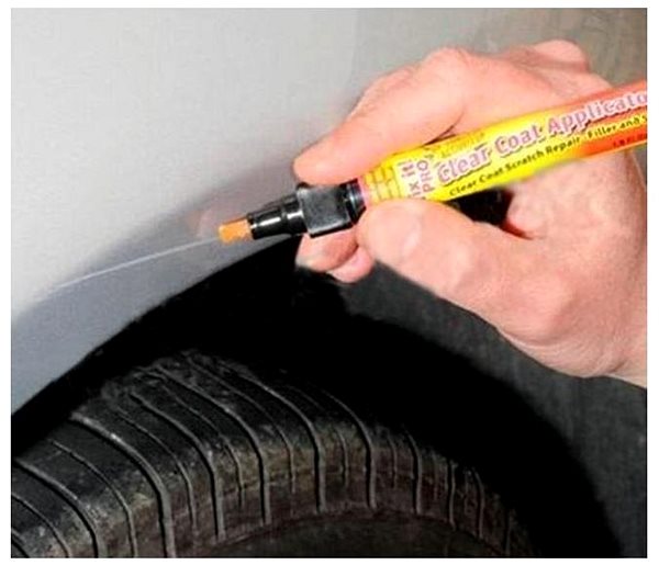 Ceruzka na opravu laku Alum Fix na odstránenie škrabancov v laku automobilu ...